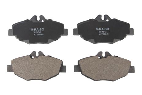 Передние тормозные колодки MB E-Class (W211) 02-09, RAISO (RP1542)