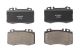 Передні гальмівні колодки диск. MB S-Class (w220/w221) 98-13, RAISO (RP1454)