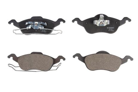 Передние дисковые тормозные колодки для Форд Фокус 98-04, RAISO (RP1358) Передние дисковые тормозные колодки для Форд Фокус 98-04, RAISO (RP1358)