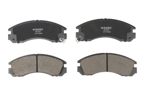 Outlander 12-/Peugeot 4007 07- Колодки тормозные диск. перед., RAISO (RP3200) Outlander 12-/Peugeot 4007 07- Колодки тормозные диск. перед., RAISO (RP3200)