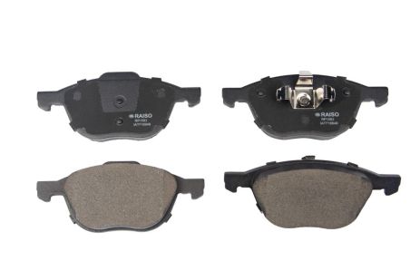 Передні дискові гальмівні колодки Focus/C-Max/Kuga 03-, RAISO (RP1583) Передні дискові гальмівні колодки Focus/C-Max/Kuga 03-, RAISO (RP1583)