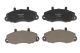 Передні дискові гальмівні колодки для Transit 94-00, RAISO (RP1084)