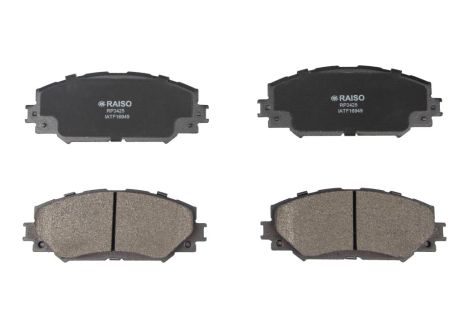 Передние дисковые тормозные колодки для Toyota RAV4 III/Auris 06-, RAISO (RP3425)