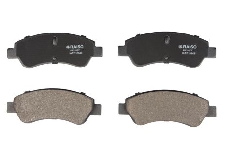 Передние тормозные колодки для Peugeot 206/307/207/208 96-, RAISO (RP1677)