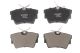 Задние тормозные колодки диск. Trafic/Vivaro 01-, RAISO (RP1324)