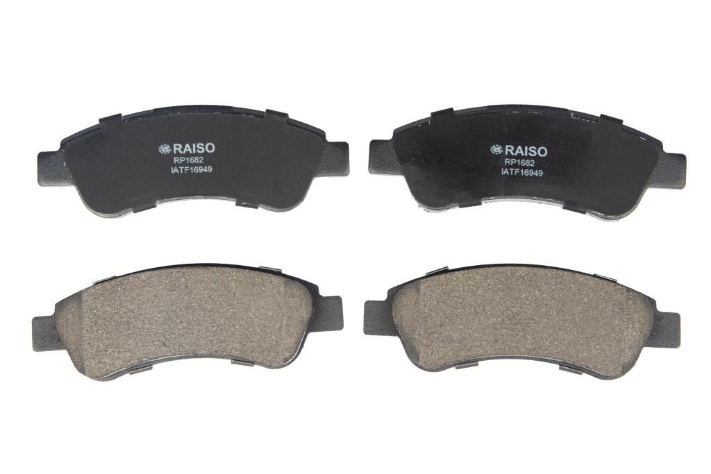 Тормозные колодки дисковые задние Jumper/Ducato/Boxer 06-, RAISO (RP1682) Тормозные колодки дисковые задние Jumper/Ducato/Boxer 06-, RAISO (RP1682)