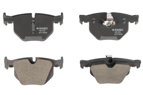 Дисковые тормозные колодки задние BMW X5/X6 08-, RAISO (RP1730)