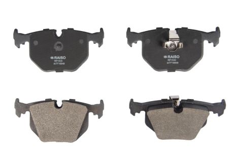 Задні гальмівні колодки дискові BMW 3 (E46)/5 (E34/E39)/7(E38)/8 (E31) 90-12, RAISO (RP1530) Задні гальмівні колодки дискові BMW 3 (E46)/5 (E34/E39)/7(E38)/8 (E31) 90-12, RAISO (RP1530)