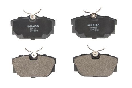 Дисковые тормозные колодки (задние) VW T4 90-98, RAISO (RP1325)