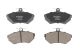 Гальмівні колодки диск. перед. для Caddy II/Golf III/Polo III 91-04, RAISO (RP1294)