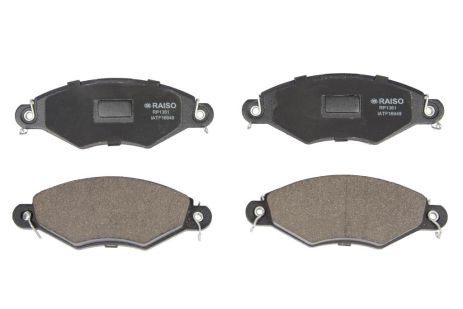 Колодки тормозные диск. перед. Peugeot 206/306 94-, RAISO (RP1361) - Передние Дисковые Колодки RAISO
