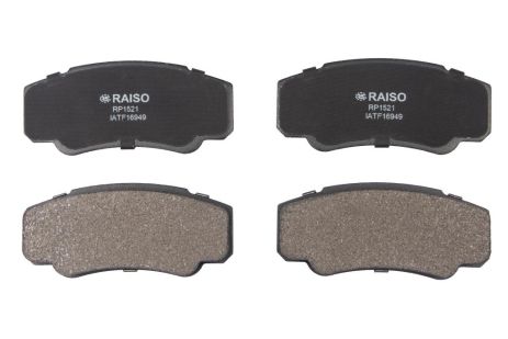 Тормозные колодки дисковые задние Jumper/Ducato/Boxer 02-06, RAISO (RP1521) Тормозные колодки дисковые задние Jumper/Ducato/Boxer 02-06, RAISO (RP1521)
