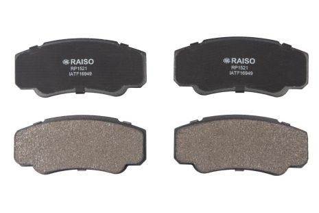 Тормозные колодки дисковые задние Jumper/Ducato/Boxer 02-06, RAISO (RP1521)
