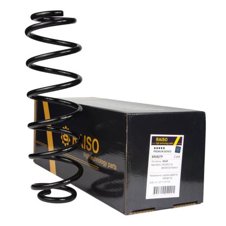 Задняя пружина Skoda Octavia 1.6/2.0TDI 12-20/ Golf VII 1.2TSI 12-, RAISO (SR092TP)