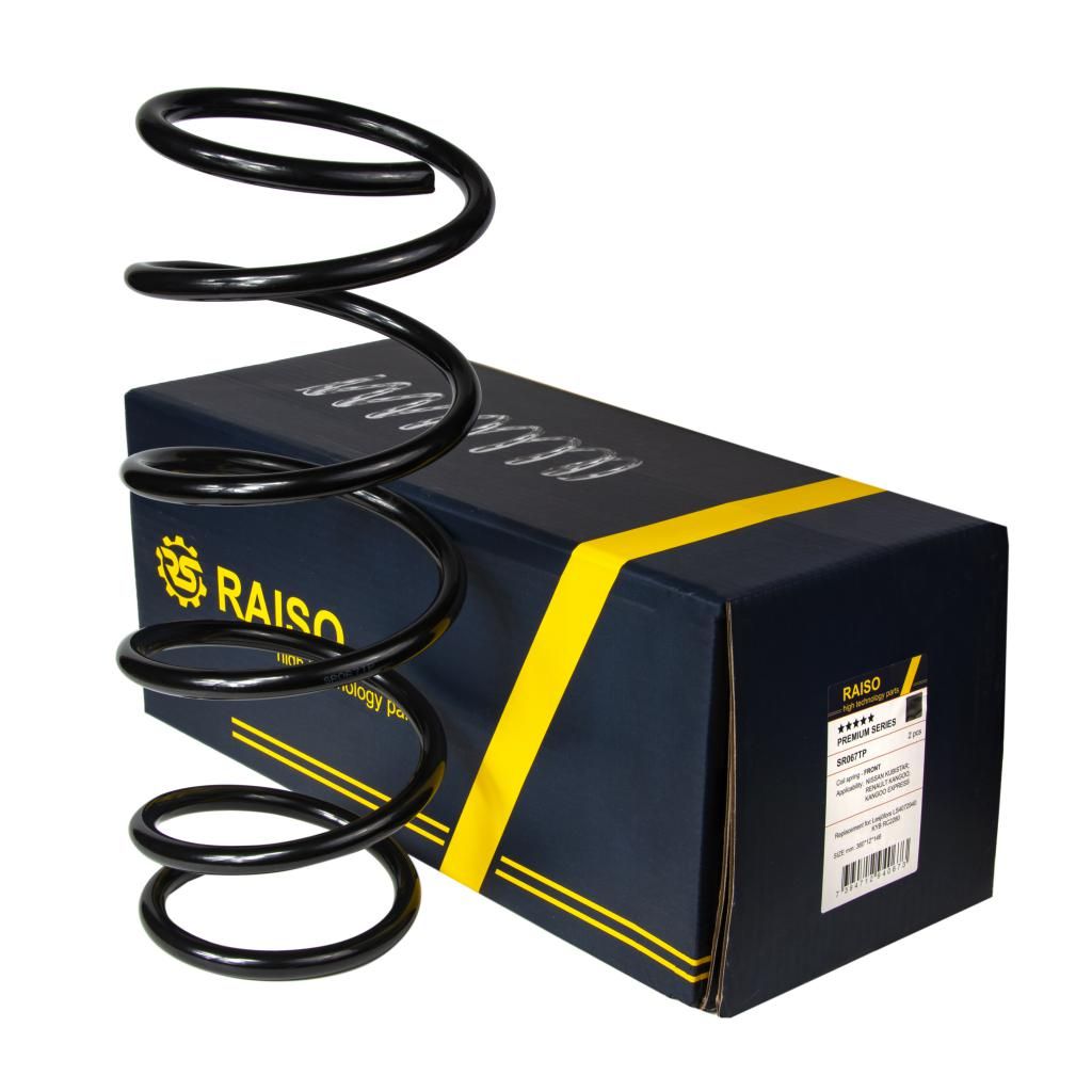 Пружина передня Kangoo 1.4/1.5dCi 98-, RAISO Авто-профі (модель SF067TP) Пружина передня Kangoo 1.4/1.5dCi 98-, RAISO Авто-профі (модель SF067TP)