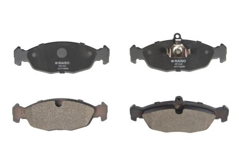 Передні дискові гальмівні колодки для Opel Combo/Lanos 94-, RAISO (RP1040) Передні дискові гальмівні колодки для Opel Combo/Lanos 94-, RAISO (RP1040)