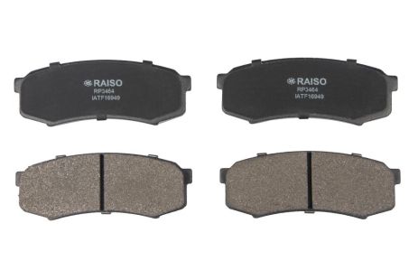 Колодки тормозные задние дисковые Toyota Land Cruiser/Lexus GX 02-, RAISO (RP3464) Колодки тормозные задние дисковые Toyota Land Cruiser/Lexus GX 02-, RAISO (RP3464)