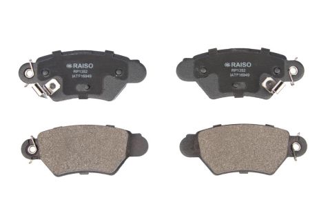 Задні гальмівні колодки для Astra G/Zafira A 98-09, RAISO (RP1352)