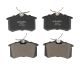 Задні диск. гальмівні колодки Caddy III/IV/Passat B3/B4/Audi A4/A6 87-08, RAISO (RP0823)