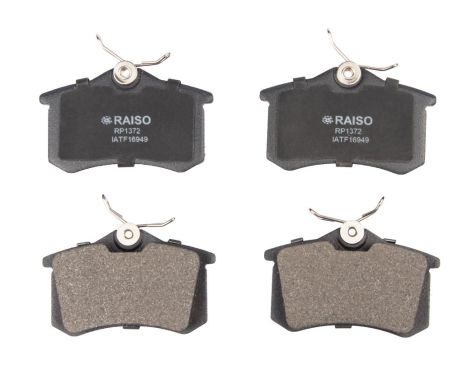 Задние дисковые тормозные колодки для Berlingo/Partner/Jumpy, RAISO (RP1372)