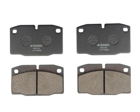 Передние дисковые тормозные колодки для Vectra A Kadett E Omega A 82-94, RAISO (RP0199) Передние дисковые тормозные колодки для Vectra A Kadett E Omega A 82-94, RAISO (RP0199)
