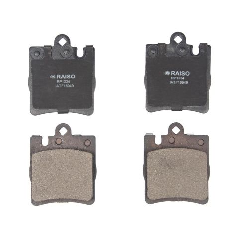 Дисковые тормозные колодки задние MB C-Class (W202)/E-класс (W210/211) 4Matic 96-11, RAISO (RP1334)
