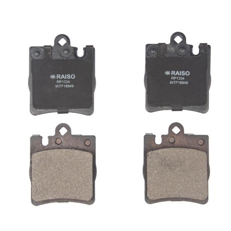 Дисковые тормозные колодки задние MB C-Class (W202)/E-класс (W210/211) 4Matic 96-11, RAISO (RP1334) Дисковые тормозные колодки задние MB C-Class (W202)/E-класс (W210/211) 4Matic 96-11, RAISO (RP1334)