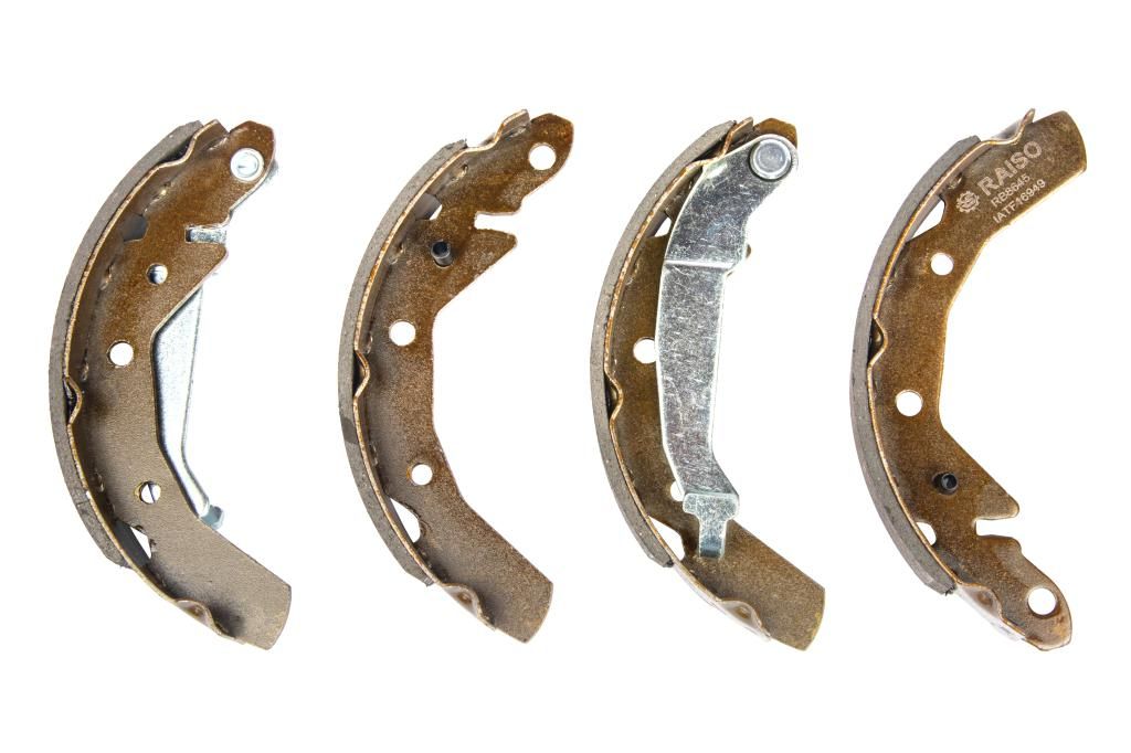 Задні барабанні гальмівні колодки Spark/Matiz 98-, RAISO (RB8645) Задні барабанні гальмівні колодки Spark/Matiz 98-, RAISO (RB8645)