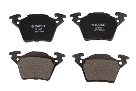 Дискові гальмівні колодки зад. Vito (638) 99-03, RAISO (RP1408)
