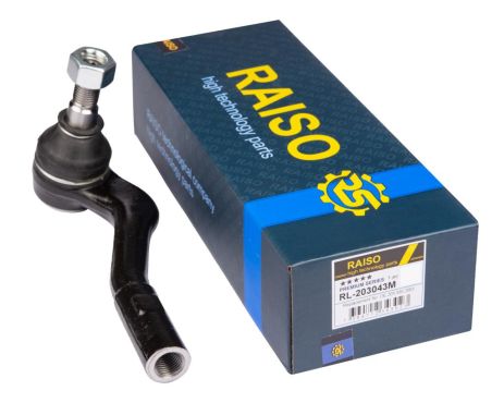 Рулевой наконечник правый для Mercedes C-class (W203/S203), CLC (CL203), CLK (C209) 00-14, RAISO (RL203043M)