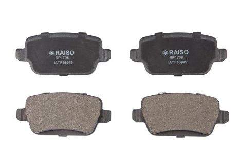 Колодки тормозные диск. зад. Freelander II 06-14, RAISO (RP1708)