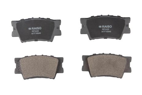 Дисковые тормозные колодки задние для Camry/Rav4 III/Rav4 IV 06-, RAISO (RP3426) Дисковые тормозные колодки задние для Camry/Rav4 III/Rav4 IV 06-, RAISO (RP3426)