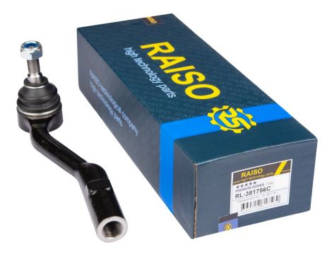 Рулевой наконечник Citroen C2/C3/Peugeot 1007 02-, RAISO (RL381756C)