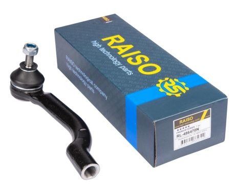 Левый наконечник рулевой тяги Nissan Qashqai/Rogue/X-Trail/Renault Koleos 06-, RAISO (RL486470N)
