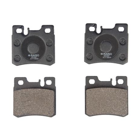 Тормозные колодки задние дисковые для MB С-Class (W202)/E-Class (W124/W210) 93-03, RAISO (RP0987) Тормозные колодки задние дисковые для MB С-Class (W202)/E-Class (W124/W210) 93-03, RAISO (RP0987)