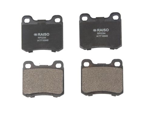 Задні дискові гальмівні колодки для MB C-Class (W201) 82-93, RAISO (RP0294)