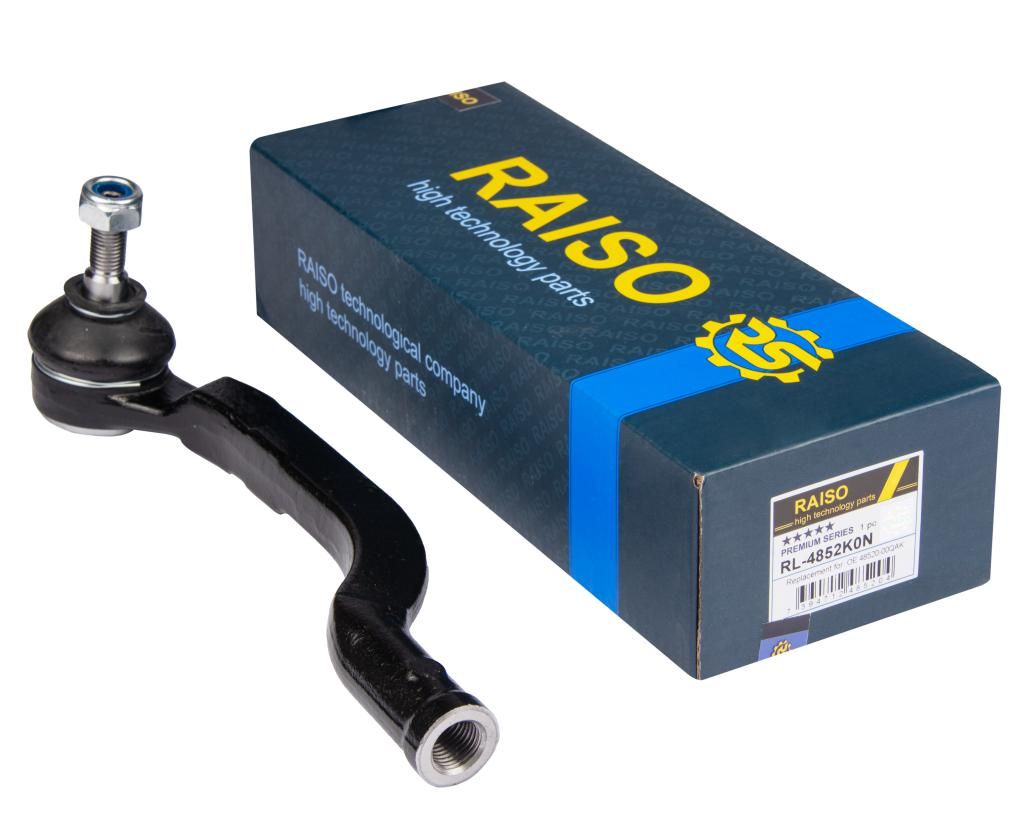 Левый наконечник рулевой тяги для Renault Trafic/Laguna/Opel Vivaro/Nissan Primastar 01-, RAISO (RL4852K0N) Левый наконечник рулевой тяги для Renault Trafic/Laguna/Opel Vivaro/Nissan Primastar 01-, RAISO (RL4852K0N)