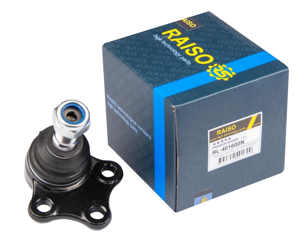 Нижня передня шарова опора RAISO для Nissan Primastar/Opel Vivaro/Renault Espace IV/Trafic II 01- (RL401600N) Нижня передня шарова опора RAISO для Nissan Primastar/Opel Vivaro/Renault Espace IV/Trafic II 01- (RL401600N)