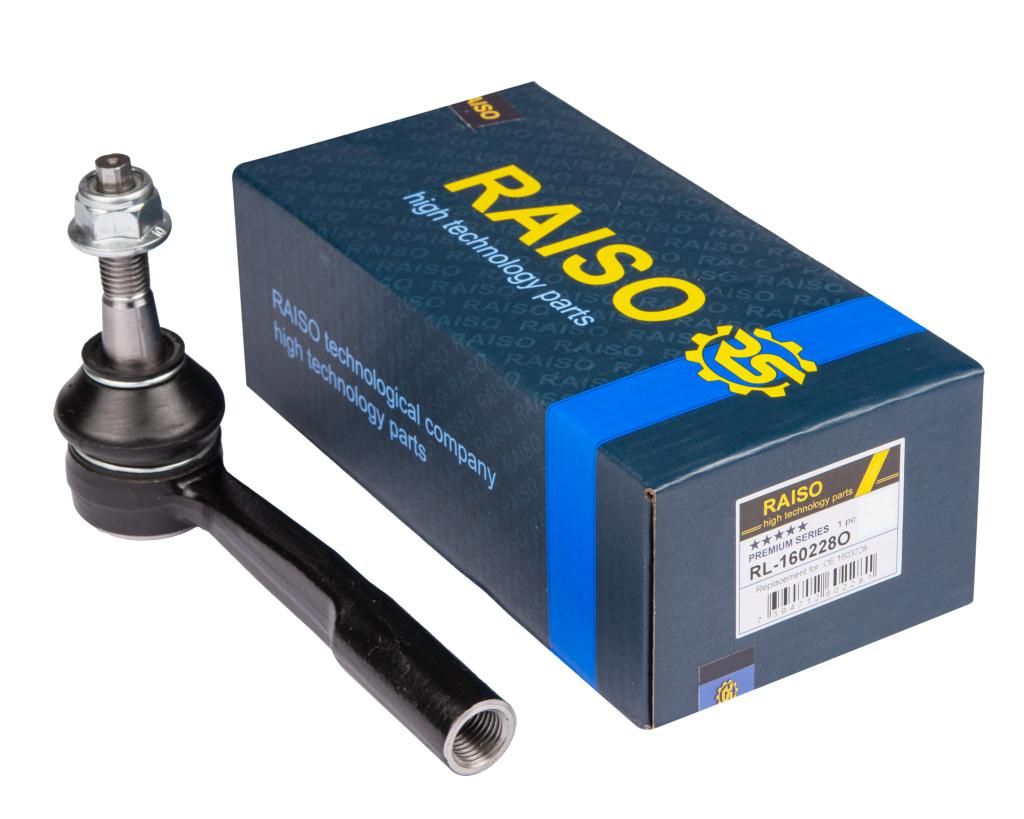 Правый рулевой наконечник Opel Signum/Vectra C/Fiat Croma 97-15, RAISO (RL160228O) Правый рулевой наконечник Opel Signum/Vectra C/Fiat Croma 97-15, RAISO (RL160228O)