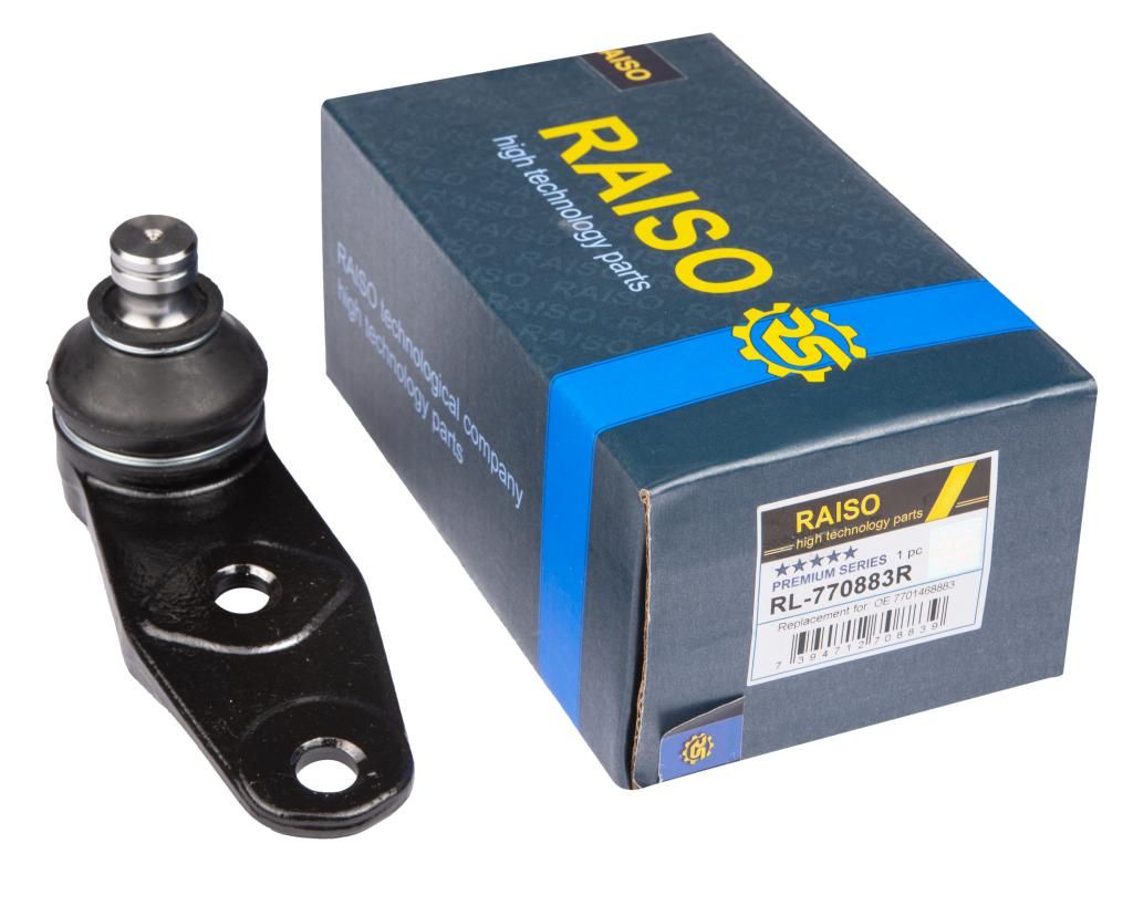 Шаровая опора передняя для Renault Kangoo, Megane, Scenic, Twingo 81-, RAISO (RL770883R) Шаровая опора передняя для Renault Kangoo, Megane, Scenic, Twingo 81-, RAISO (RL770883R)
