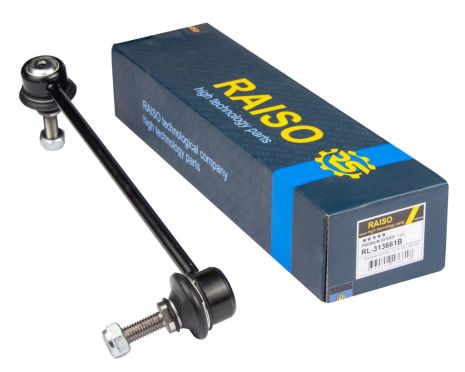 Передняя левая стойка стабилизатора BMW 5 (E39) 95-04, RAISO (RL313661B)