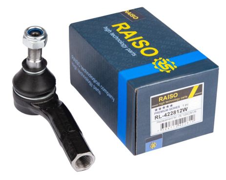 Наконечник кермової тяги (R) для Audi A3/Toledo/Octavia/Bora/Golf IV 96-13, RAISO (RL422812W) Наконечник кермової тяги (R) для Audi A3/Toledo/Octavia/Bora/Golf IV 96-13, RAISO (RL422812W)