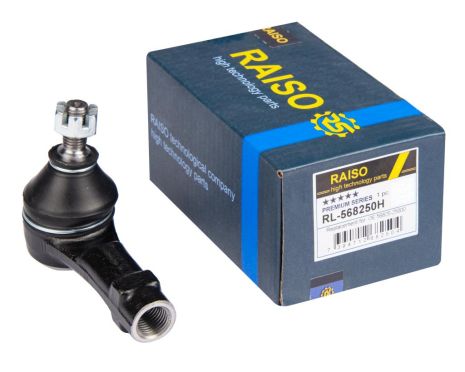 Наконечник рулевой тяги для Kia Cerato, Hyundai Accent, Santa FE, Sonata 90-10, RAISO (RL568250H) Наконечник рулевой тяги для Kia Cerato, Hyundai Accent, Santa FE, Sonata 90-10, RAISO (RL568250H)