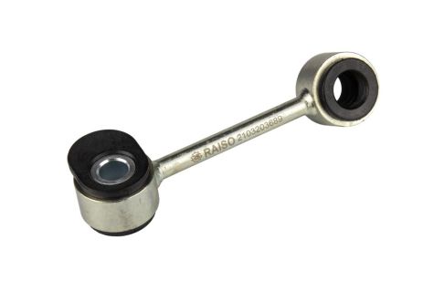 Передняя левая стойка стабилизатора Mercedes-Benz E-class (W210) 95-03 (L=115mm), RAISO (RL210689M)