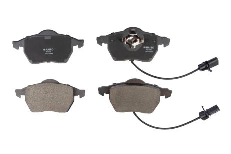 Передні дискові гальмівні колодки для Audi A4/A6/Superb/Passat B5 (з датчиками) 96-, RAISO (RP1488)