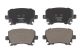 Колодки для задніх гальм Caddy III/Golf V/Audi A4 03-, RAISO (RP1622)