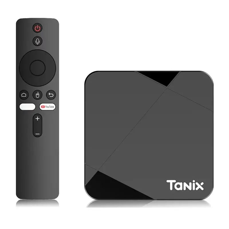 Медіаплеєр Tanix TX5 4/32 DDR (S905Y5) ANDROID 14.0 з голосовим управлінням Медіаплеєр Tanix TX5 4/32 DDR (S905Y5) ANDROID 14.0 з голосовим управлінням