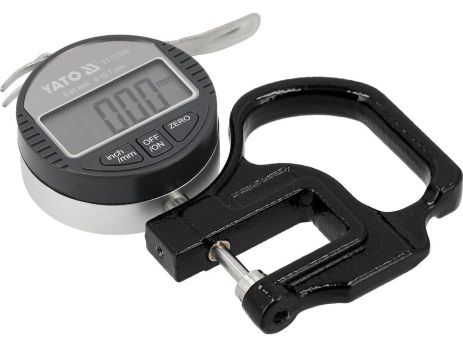 Толщиномер с электронной шкалой YATO YT-72320 Толщиномер с электронной шкалой YATO YT-72320