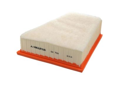 Повітряний фільтр VW Polo IV, Fabia, Roomster, Ibiza, 1.4D-2.0, (99-), (з передфільтром), SHAFER (SX709NB)