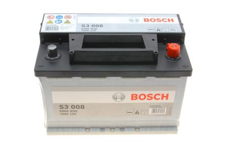 Аккумулятор 70А для HYUNDAI, TOYOTA и BOSCH (0092S30080) Аккумулятор 70А для HYUNDAI, TOYOTA и BOSCH (0092S30080)